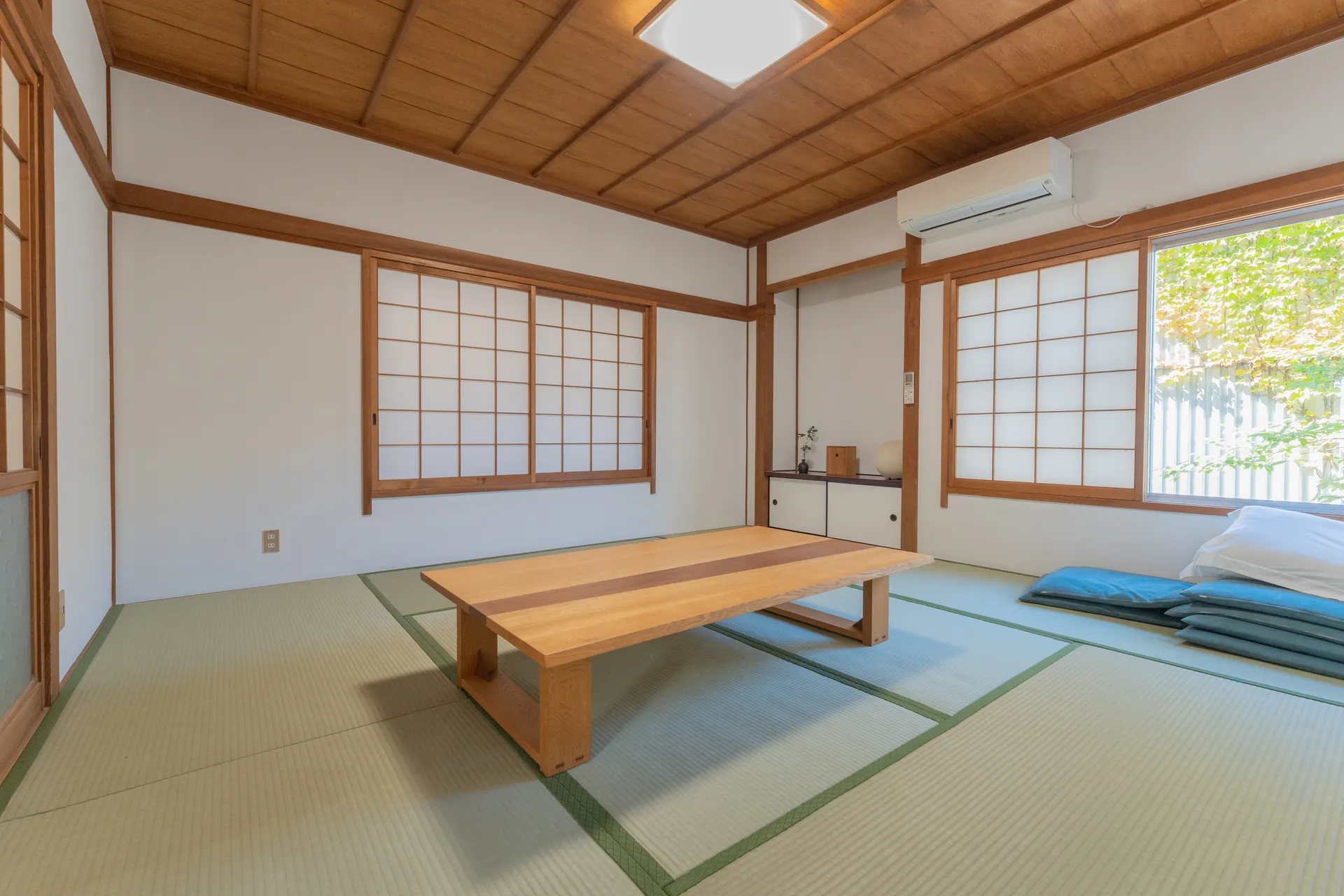 陽光が心地よい和室